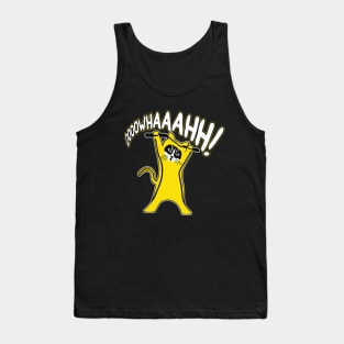 Martial arts Cat Bruce Lee Tank Top